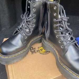 Dr. Martens Jadon Platform Black boots
